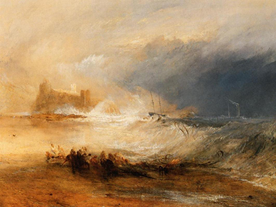 Wreckers Coast of Northumberland William Turner